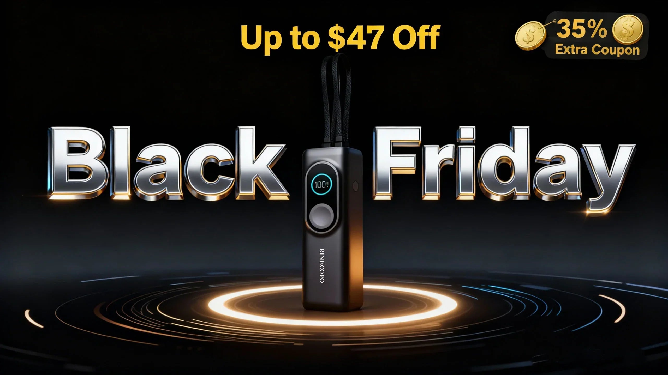 Best Power Bank for Black Friday 2025 — RINECOPO