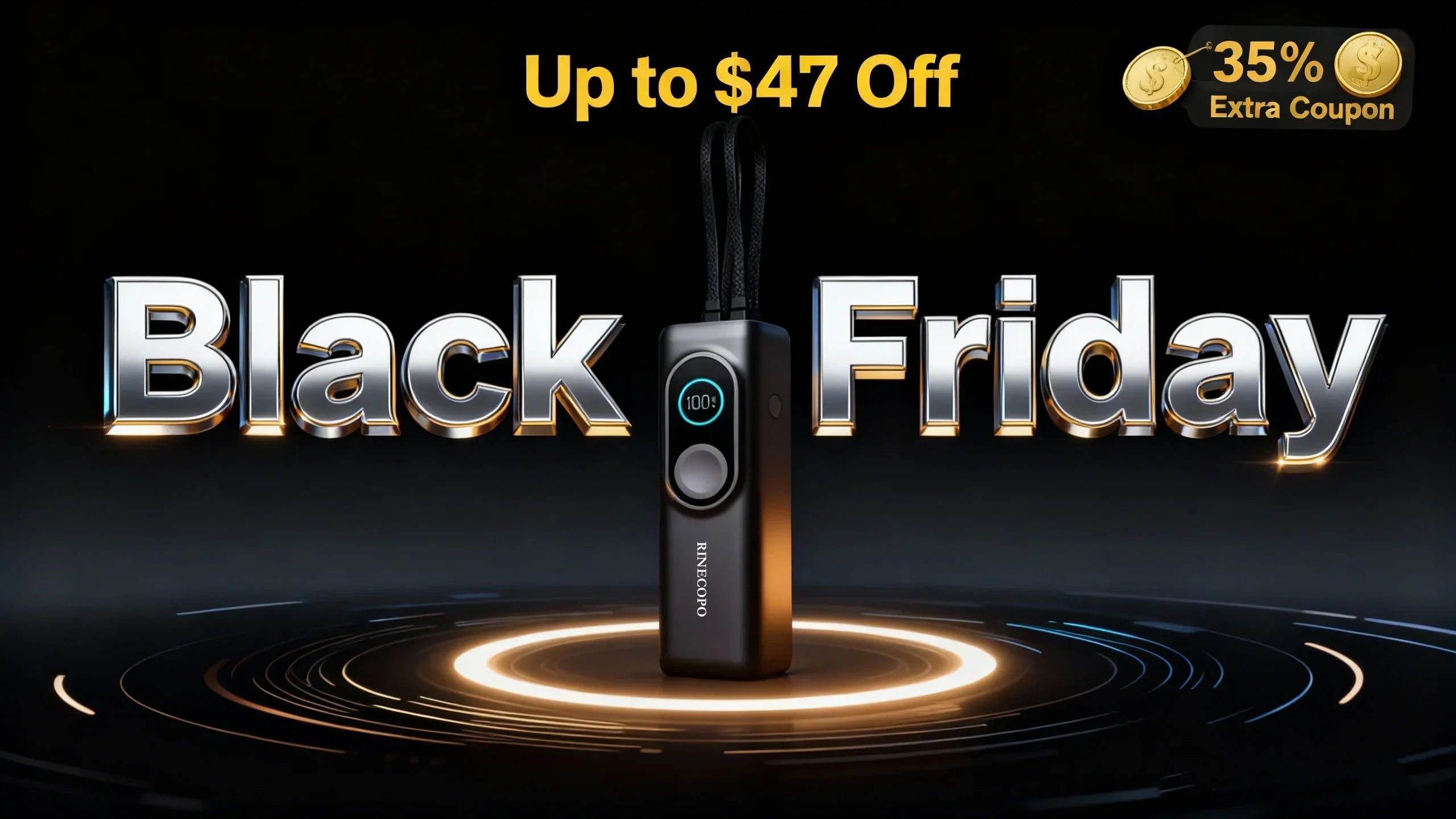 Best Power Bank for Black Friday 2025 — RINECOPO