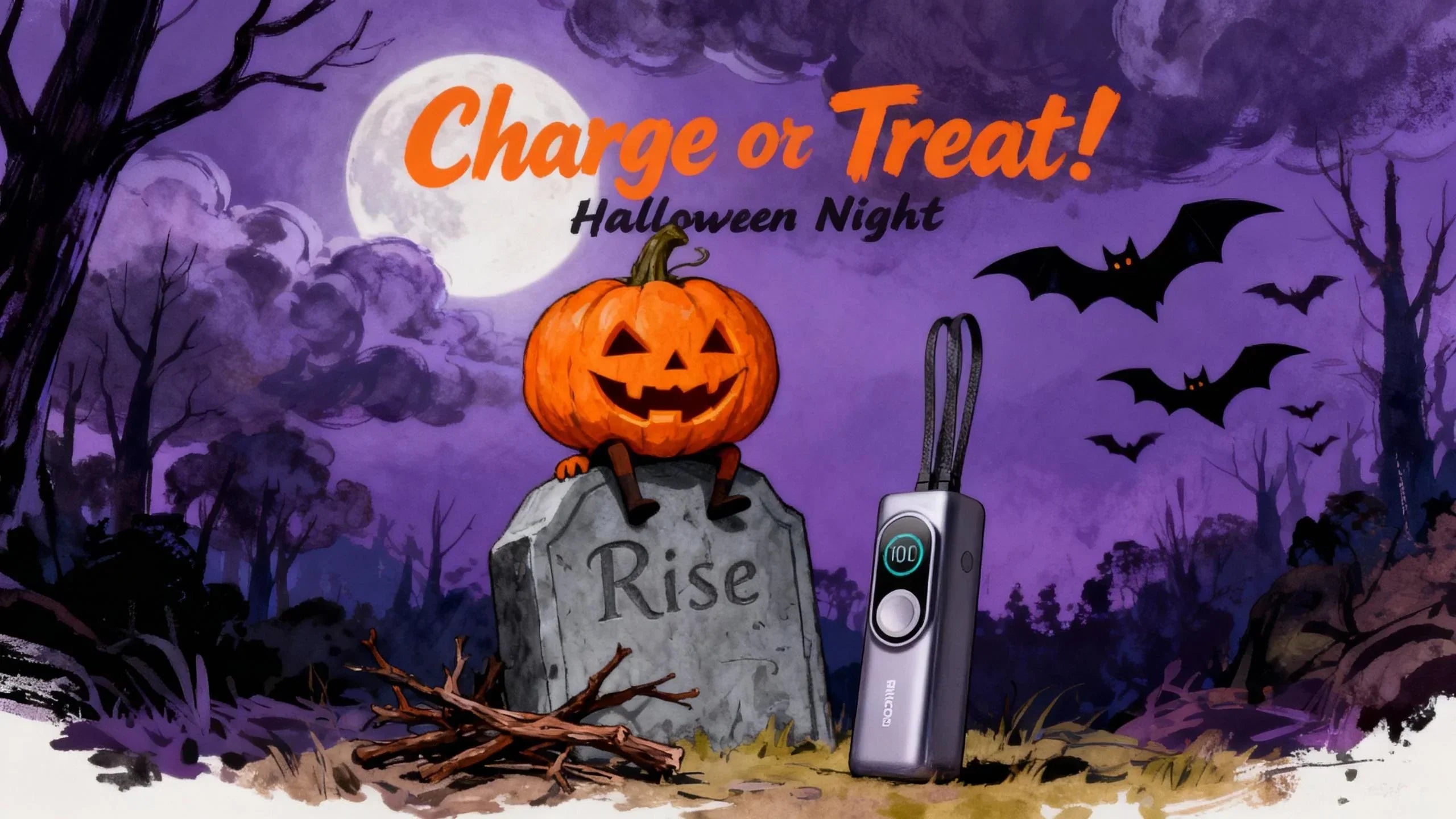 The Hidden Magic of Halloween: How a Rinecopo Power Bank Can Light Up Every Memory