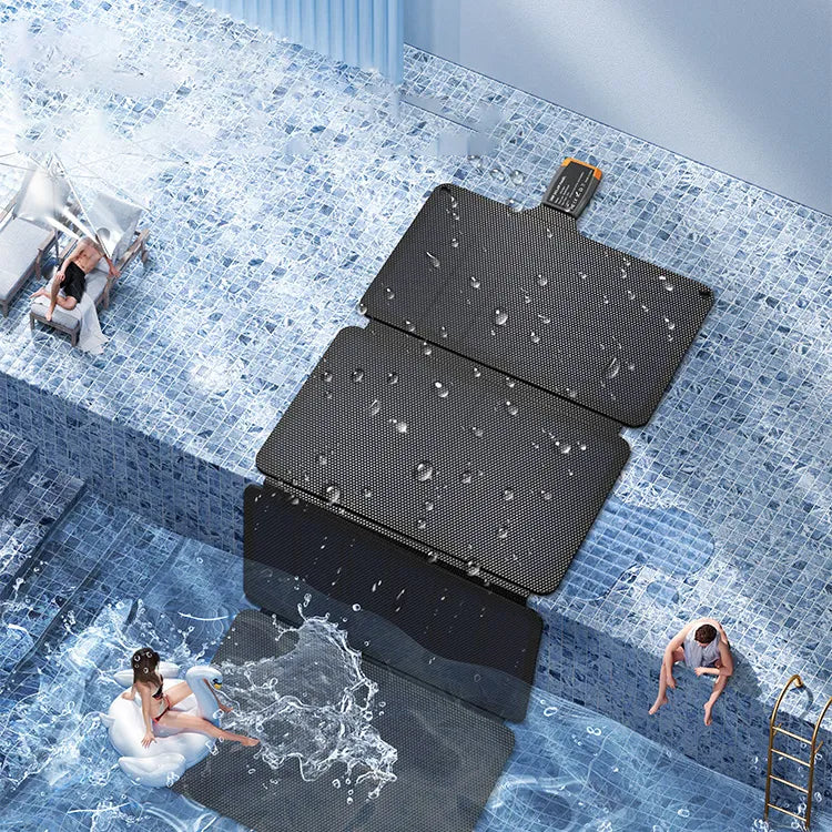 RINECOPO 36W eco-friendly solar charging solution for sustainable outdoor adventure and camping gear.